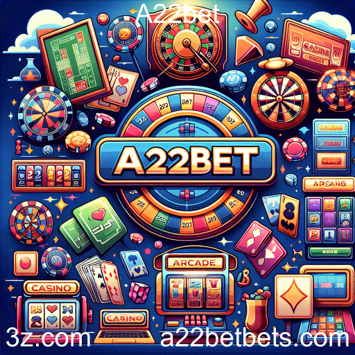 Descubra o Mundo dos Jogos Diversos na A22bet